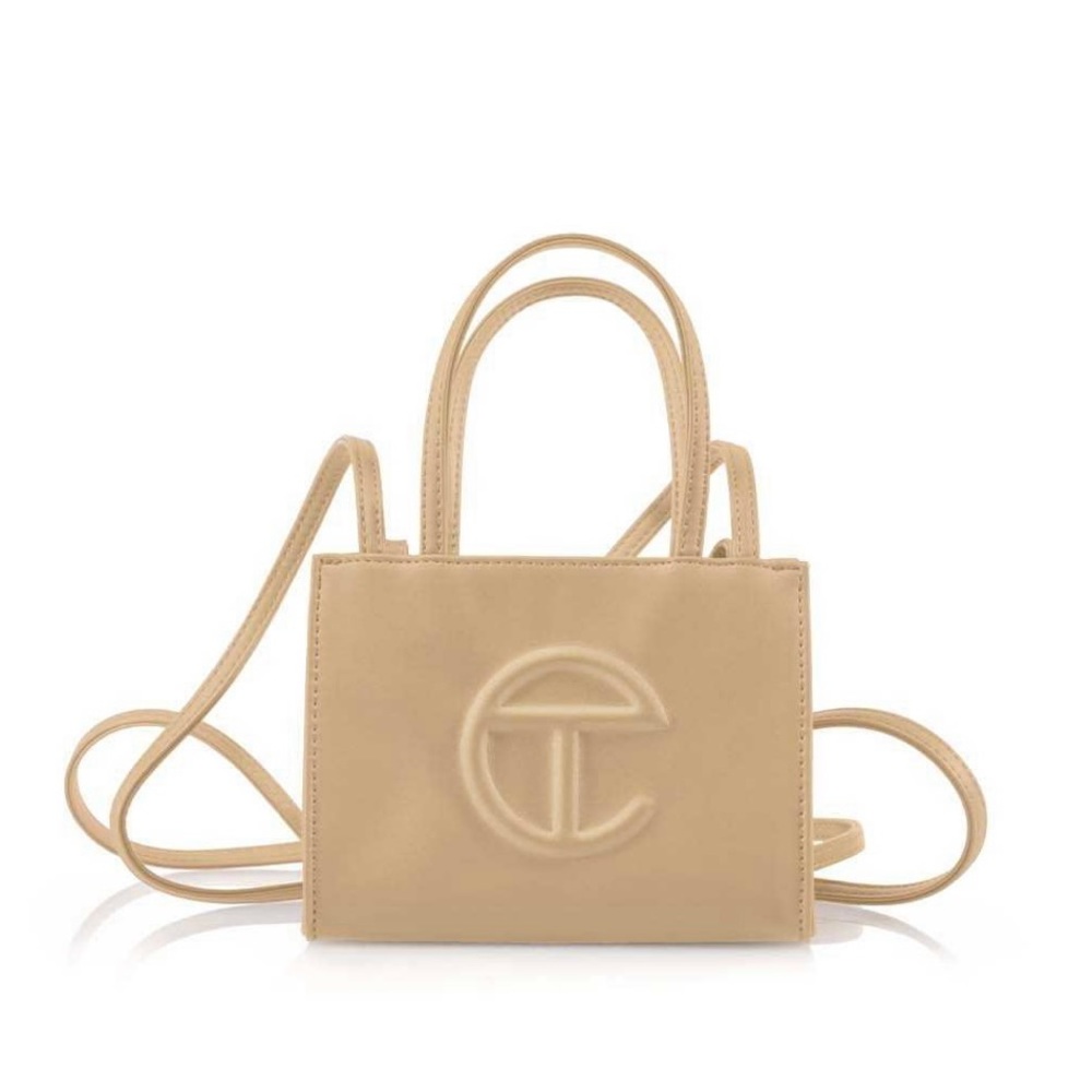 Telfar Unisex Shopping Bag (small-cream)